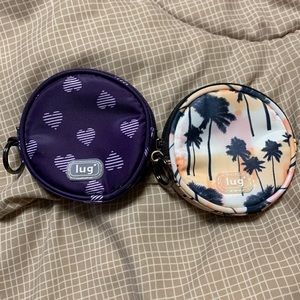 Lug coin pouches